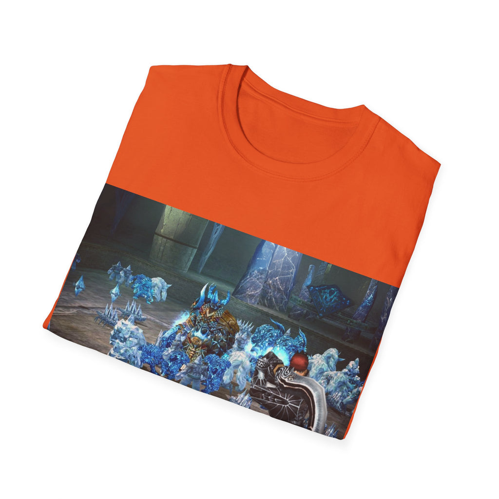 ❄️ Camiseta Gamer – Batalla en la Fortaleza de Hielo NEMERE ❄️