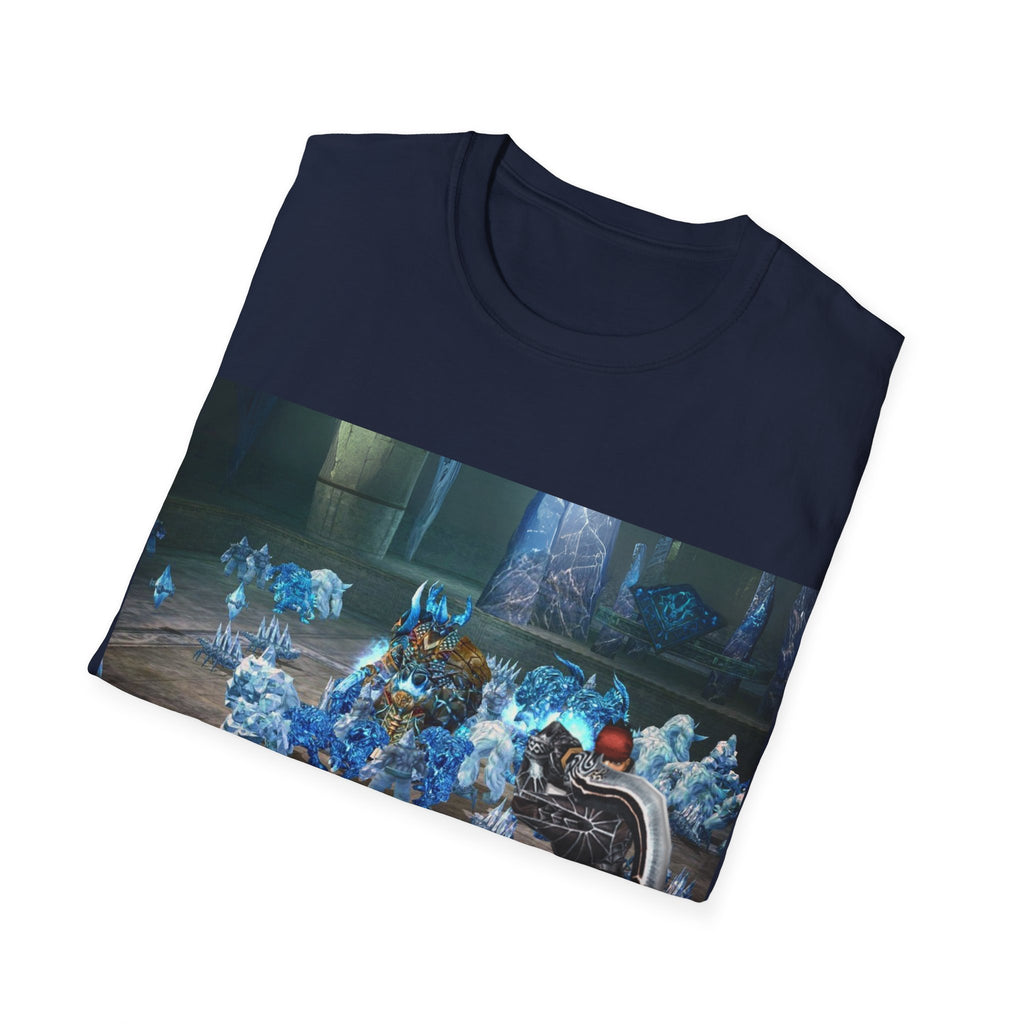 ❄️ Camiseta Gamer – Batalla en la Fortaleza de Hielo NEMERE ❄️
