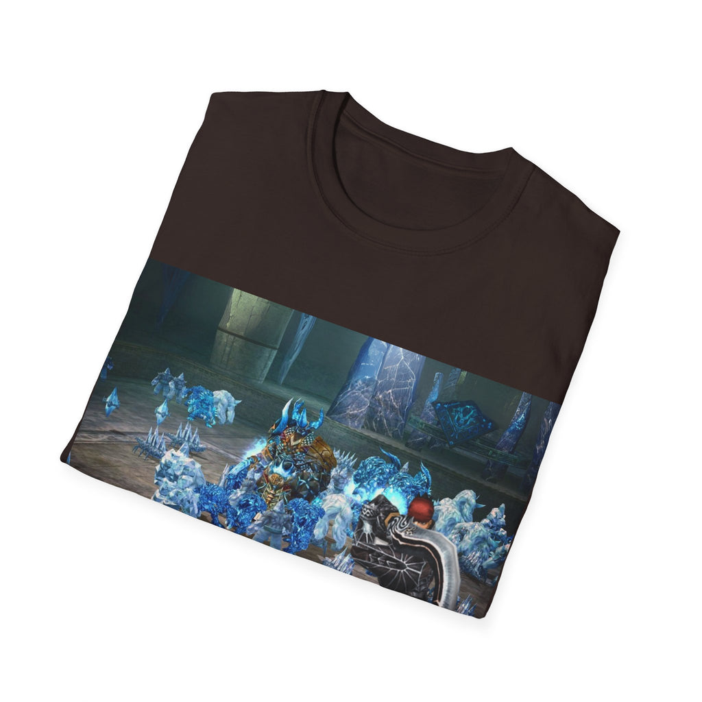 ❄️ Camiseta Gamer – Batalla en la Fortaleza de Hielo NEMERE ❄️