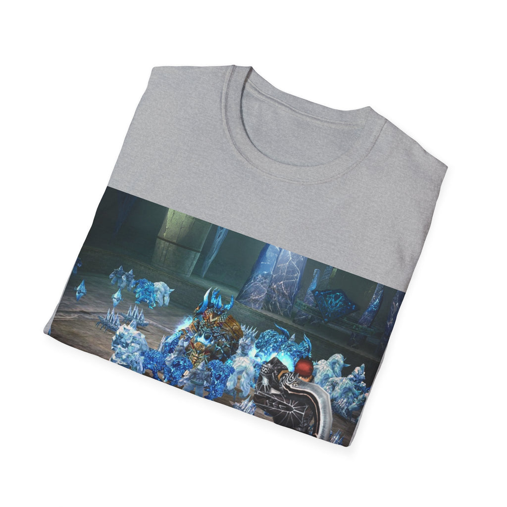 ❄️ Camiseta Gamer – Batalla en la Fortaleza de Hielo NEMERE ❄️