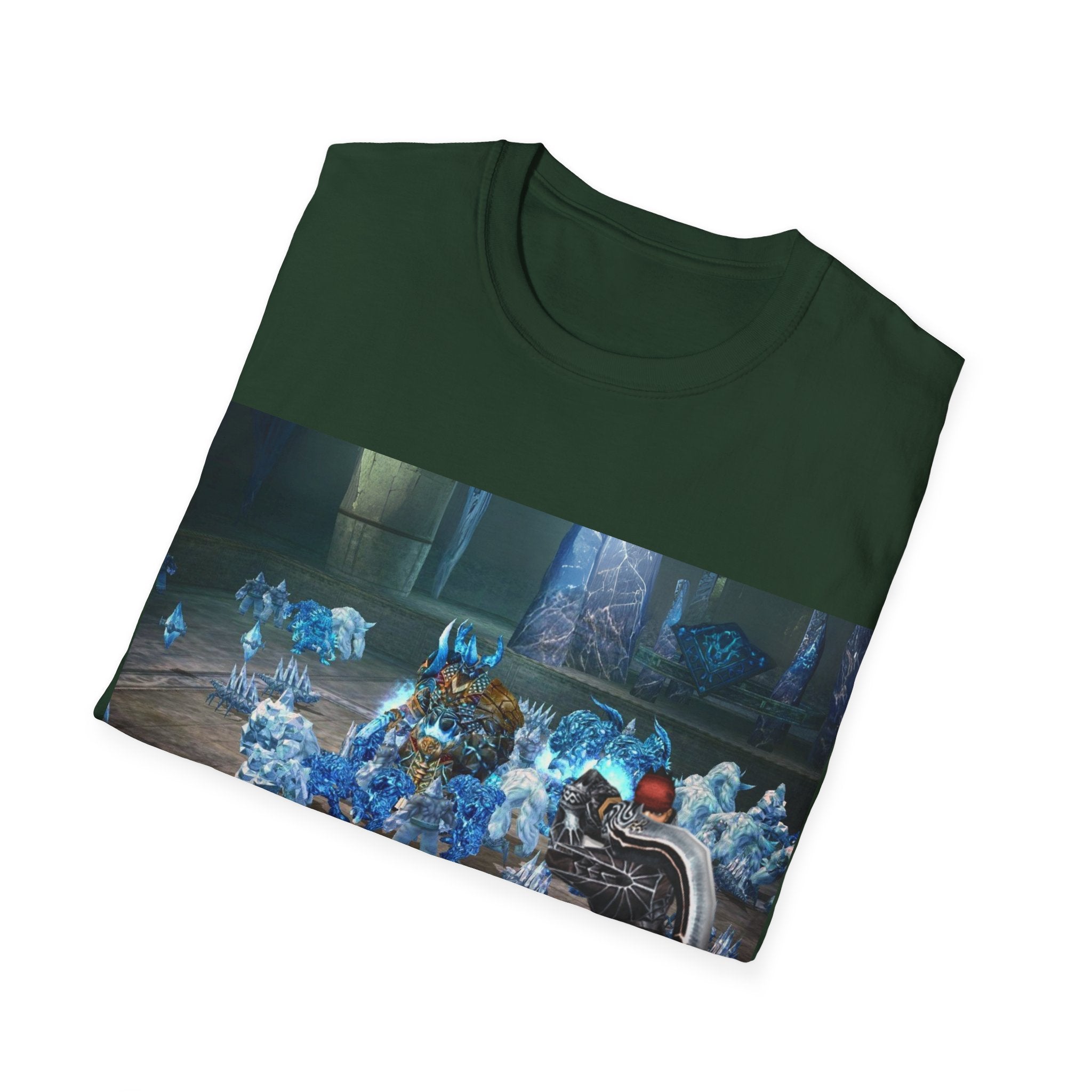 ❄️ Camiseta Gamer – Batalla en la Fortaleza de Hielo NEMERE ❄️