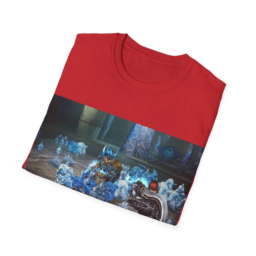 ❄️ Camiseta Gamer – Batalla en la Fortaleza de Hielo NEMERE ❄️