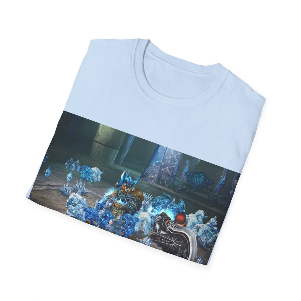 ❄️ Camiseta Gamer – Batalla en la Fortaleza de Hielo NEMERE ❄️