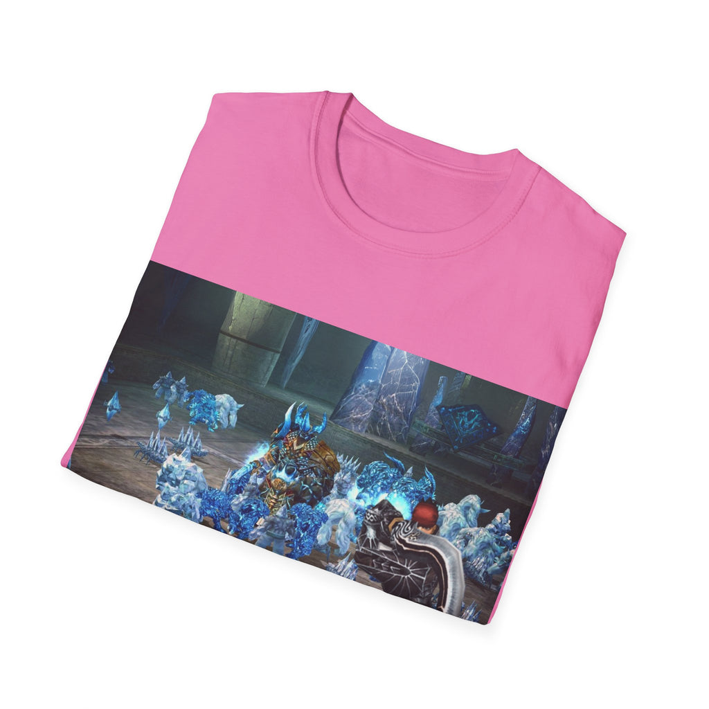 ❄️ Camiseta Gamer – Batalla en la Fortaleza de Hielo NEMERE ❄️